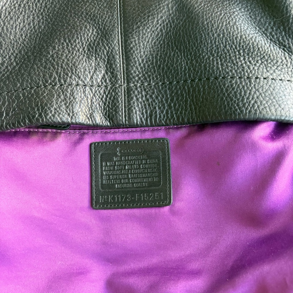Coach Carly Hobo Bag Black and Nickel - Picture 7 of 7